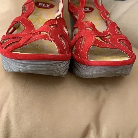 FLY London leather wedge 41 - Picture 10 of 10